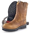 Men's CAT&reg; Steel Toe Wellingtons Mahogany
