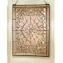 Tiffany Starburst Stained Glass Window Panel