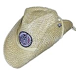 NCAA Mississippi State Bulldogs Straw Cowboy Hat