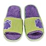 Aquatopia Cosy Cuddles Embriodered Hippo Open Toe Slippers (4-5 Years)