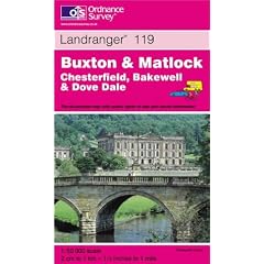Buxton and Matlock, Bakewell and Dove Dale (Landranger Maps)