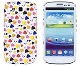Birthday Cupcakes Embossed Slim Fit Hard Case for Samsung Galaxy S3 (AT&T, T-Mobile, Sprint, Verizon, US Cellular, International) [Retail Packaging by DandyCase with FREE Keychain LCD Screen Cleaner]