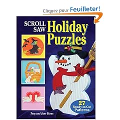 Scroll Saw Holiday Puzzles: 27 Ready-To-Cut Patterns