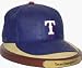 Texas Rangers MLB Replica Baseball Cap Figurine
