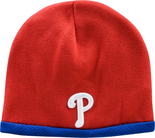 New Era Philadelphia Phillies AC Knit Cap (Scarlet)