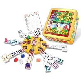 Puremco Mexican Train/Chickenfoot Dual Game Set