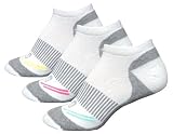 ASICS Women's Hydrology Low Cut Running Sock (3-Pack) (Assorted,Medium)