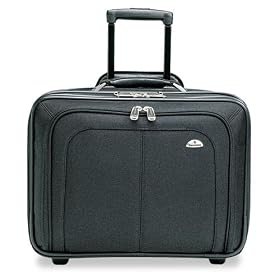 Samsonite Business One Laptop Carrying Case With Padded Handle Nylon 17-1 2 X 9 X 14 Black by 