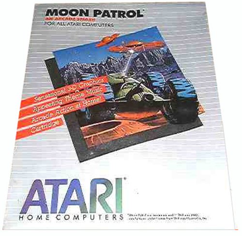 Childrens Toyshop  Video Games : Moon Patrol ( Atari 800 )
