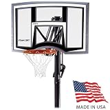 Reebok RBK 51781 In-Ground Basketball Hoop with 50 inch Shatter Guard Fusion Backboard