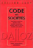 Revue Dalloz  / Code des sociétés, édition 2000