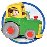 516PGpSLmrL. SL160  Caillou Pull Back Tractor and Mini Figure