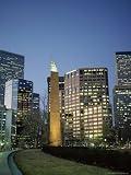 Civic Center Plaza Skyscrapers in the Evening, Denver, Colorado, USA Photographic Poster Print by Christopher Rennie, 18x24