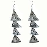 Boucles d'oreilles en argent 925 faits main � Jaipurpar ShalinIndia