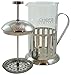 French Press 34 OZ – This Coffee Press Features A Stainless Steel Coffee Plunger And Carafe Holder Making This A Durable And Stylish Teapot Press