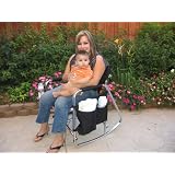  FREE GIFT WRAP Portable Tuscany Rock' A' By Baby Nursing Rocking Chair w Storage Bag and Bottle Holder-3 YEARS WARRANTY by Oasis
