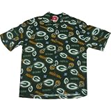 Green Bay Packers Mens Pocket Hand Off Button Down Shirt