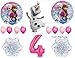 Frozen Pink 4th Disney Movie BIRTHDAY PARTY Balloons Decorations Supplies by Anagram by Anagram