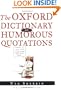 Oxford Dictionary of Humorous Quotations
