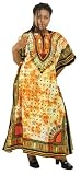 Traditional Print Caftan Kaftan - Tie Dye Look