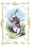 Canvas Print, Alice in Wonderland: The White Rabbit - 12 x 18