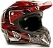 Adult Motocross Helmet ATV Dirt Bike Motorcycle Red, X-Large