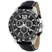 Stuhrling Original Men's 210A.33151 Concorso Chronograph Black Dial Watch