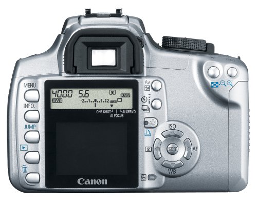 Canon Digital Rebel XT 8MP Digital SLR Camera (Body Only - Silver)