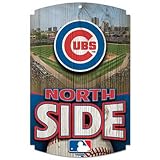 Chicago Cubs MLB Wood Sign
