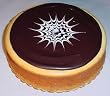8 inch Chocolate Topped New York Style Cheesecake