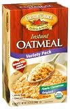 Country Choice Organic Variety Pack Instant Oatmeal, 8-Count 10.25-Ounce Boxes (Pack of 6)