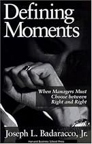 Defining Moments: When Managers Must Choose Between Right and Right