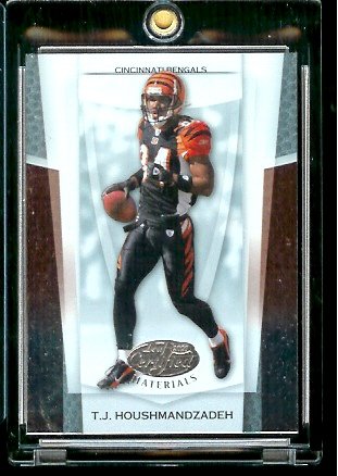 2007 Leaf Certified Materials Football # 104 T.J. Houshmandzadeh - Cincinnati Bengals - NFL Trading Card