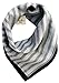 kishu baby Organic Bandana Bib Reversible Ashland Stripe, Multicolor, One Size
