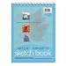 Pacon 103207 Tru-Rite Artists Sketch Book, 80 lb, 9 x 12, 30 Sheets Per Pad
