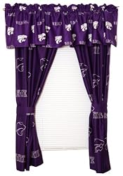 Kansas State - Collegiate Curtain Panels - (Big 12 Conference)
