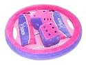 Pink interior car set with dice