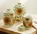 Ceramic Sunflower Kitchen Canister Set By Collections Etc