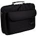 17 inch Classic Black Notebook Laptop Shoulder Messenger Bag / Carry on Briefcase