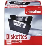 イメーション 3.5インチ 2HD フロッピーディスク Windowsフォーマット済 25枚紙箱入り×10箱セット MF2HD-WIN-25KS