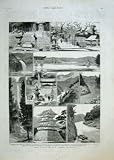 Out Of The Way In Japan 1884 Antique Print