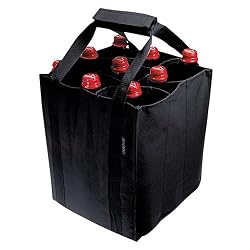 Bottle Bag Carrier for 9 bottles, 7 different colors to choose from, German Import