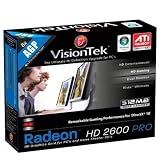 VisionTek Radeon HD 2600 Pro 512MB AGP Graphics Card