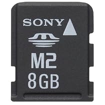 Sony MSA8GU2 8GB Memory Stick Micro M2 + Adaptor
