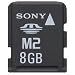 Sony MSA8GU2 8GB Memory Stick Micro M2 + Adaptor