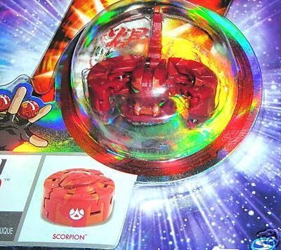 Bakugan Vestroia Bakuneon Special Attack Trap Red Pyrus Scorpion