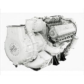 Photographic Prints of Napier Deltic MTB CT18-42K engine from Mary Evans
