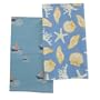 Nautical Seashore Kitchen Dish Towel - Set of 4