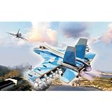 3D Illuminated F-18 Hornet Fighter Airplane Puzzle
