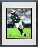 Nnamdi Asomugha Philadelphia Eagles - NFL Framed and Matted Photo - 2011 Action - 11x14 Photo